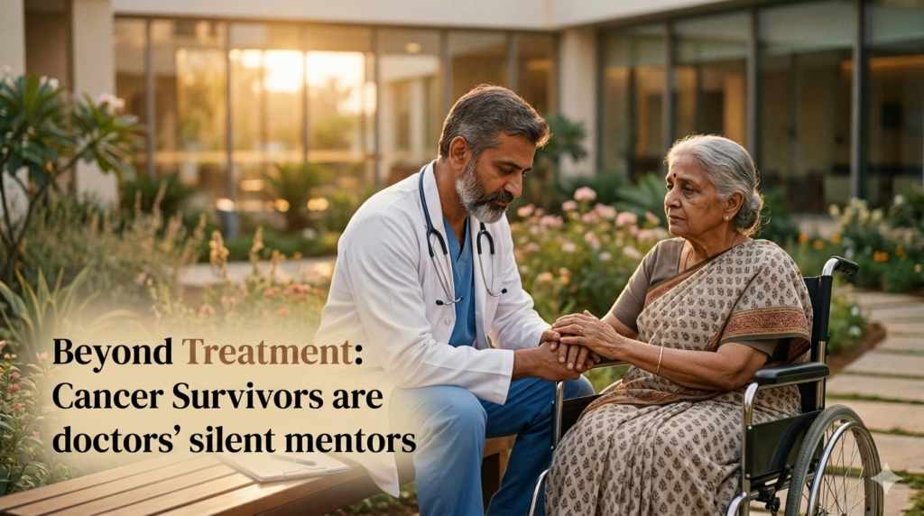 Beyond Treatment : Cancer Survivors are doctors’ silent mentors